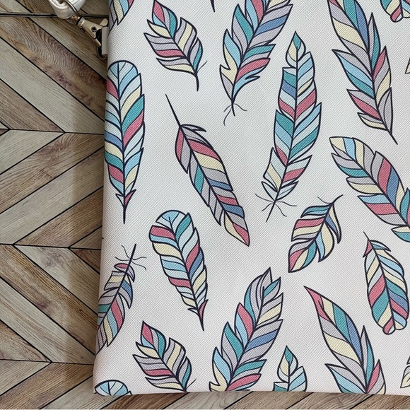 Weather-Resistant Crossbody Festival Bag Boho Oversized Clutch Messenger Purse - Picture 5 of 9